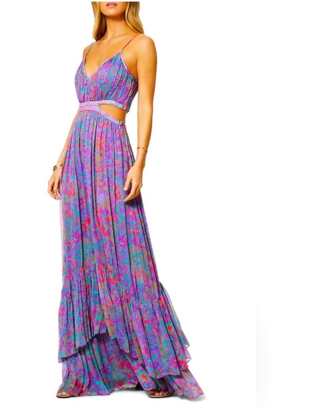 Ramy Brook Printed Marley Dress XS